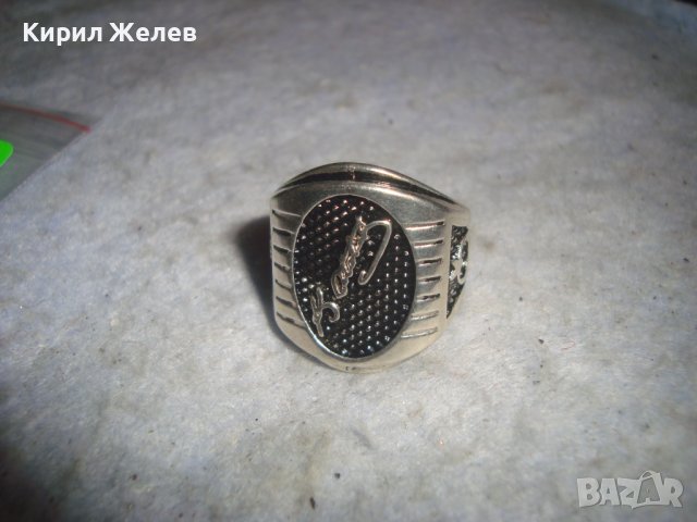 ТУРСКИ МОДЕН ПРЪСТЕН с ТУГРА БЛАГОРОДНА НЕРЪЖДАЕМА СТОМАНА 27557, снимка 8 - Пръстени - 36770105
