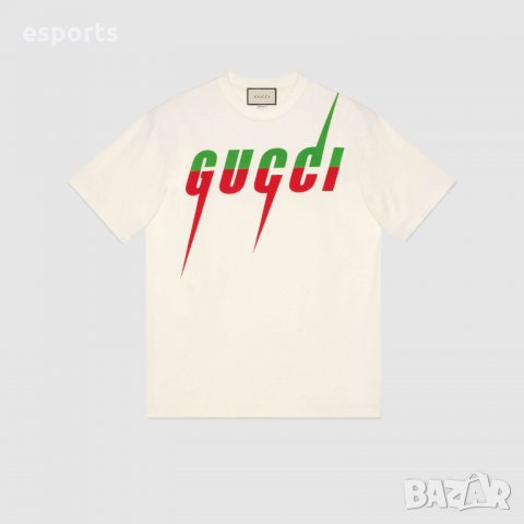 Мъжка тениска G*CC* GG The Blade print White XL, снимка 2 - Тениски - 26372839