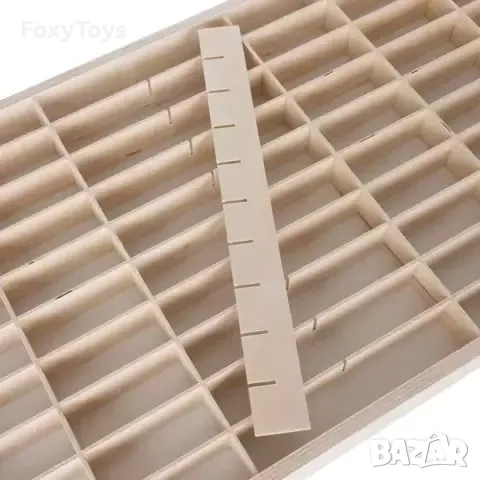 Дървен рафт за коли, 80 отделения,  KRUZZEL 20233, снимка 9 - Коли, камиони, мотори, писти - 47483588