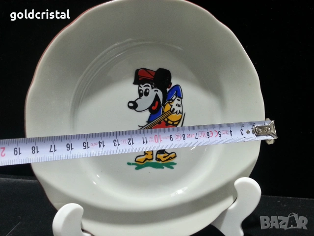 Стар български порцелан детски комплект , снимка 2 - Антикварни и старинни предмети - 53329082