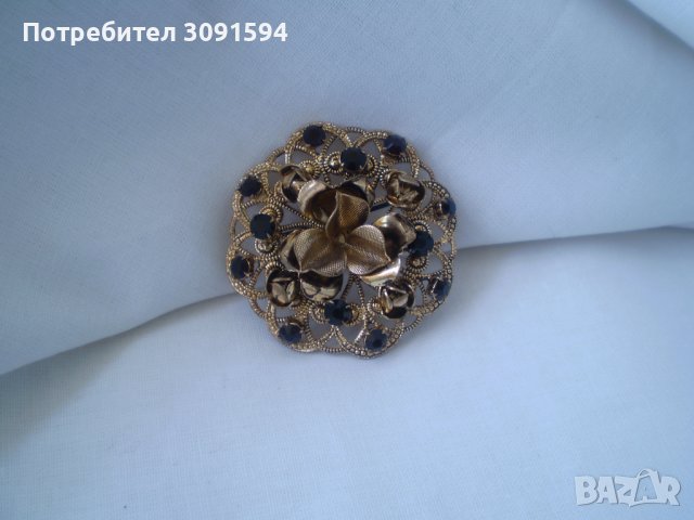 Антикварна брошка, снимка 5 - Други ценни предмети - 37147737