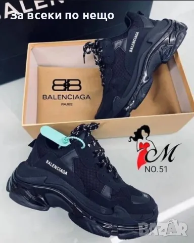 Унисекс маратонки Balenciaga 👟 Дамски маратонки Balenciaga 👟 Мъжки маратонки Баленсиага Код D1092, снимка 2 - Маратонки - 47443591