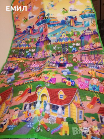 Килимче за игра 158х100см, снимка 4 - Играчки за стая - 26979667