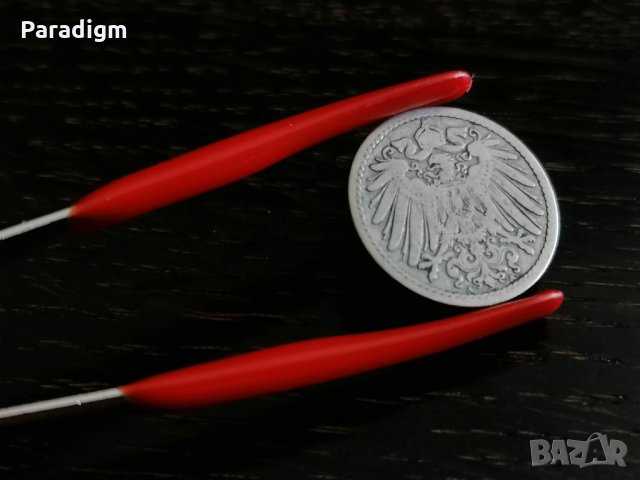 Райх монета - Германия - 5 пфенига | 1894г.; серия A, снимка 4 - Нумизматика и бонистика - 26209615