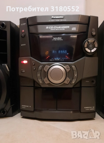 Аудио система PANASONIC-AK-210-2х220W music, снимка 4 - Аудиосистеми - 52618090