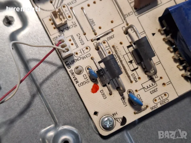 POWER BOARD ,PW.168W2.801 - Sharp 4T-C40AJ2EF2NB 40inc DISPLAY LSC400FN05-8, снимка 4 - Части и Платки - 48624778