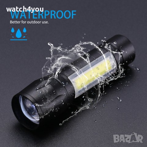 НОВ LED ФЕНЕР POLICE С ФУНКЦИЯ ZOOM И SOS. ФЕНЕРЧЕ ФЕНЕРИ ФЕНЕР С ЗАРЯДНА БАТЕРИЯ. FENERCHE FENER, снимка 12 - Други стоки за дома - 39491836