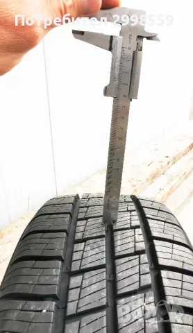 2 бр. всесезонни гуми за бус 195/60/16C Hankook Vantra ST AS2 0522, снимка 6 - Гуми и джанти - 50221250