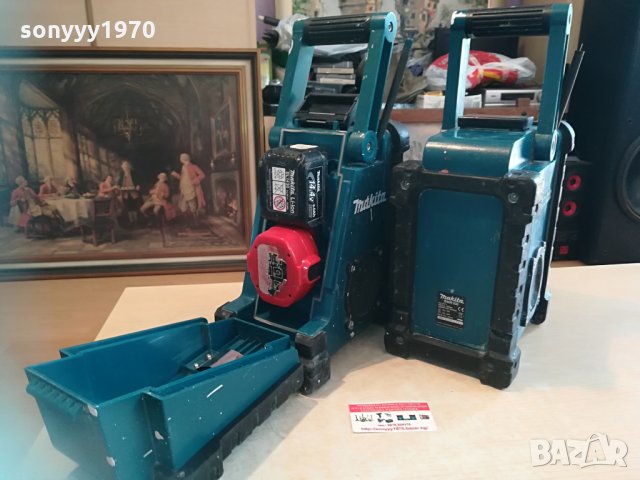makita profi-СТРОИТЕЛНО РАДИО без батерия 0105211438, снимка 6 - Радиокасетофони, транзистори - 32734993