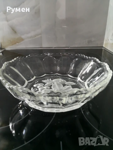 Кристални подноси, чаши, латиери, купи, снимка 11 - Чаши - 50991334