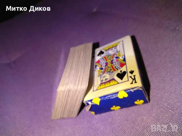 Мини карти 52 броя  нови, снимка 4 - Карти за игра - 51007800