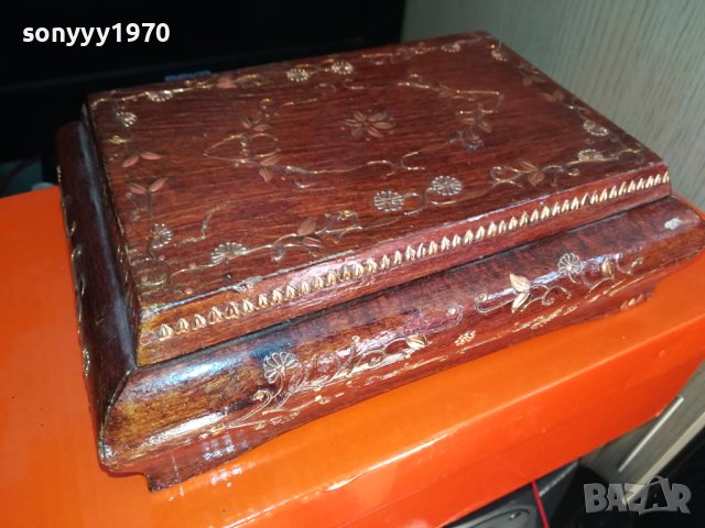 ДЪРВЕНА КУТИЯ ОТ ФРАНЦИЯ 2512231519, снимка 8 - Антикварни и старинни предмети - 43543413