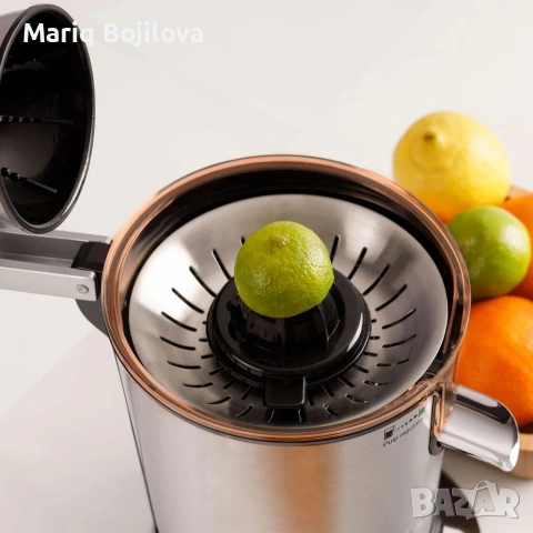 Професионална сокоизстисквачка Taurus Easy Press 1000 Legend – 1000W AC мотор и неръждаема стомана, снимка 9 - Сокоизстисквачки и цитрус преси - 53598434