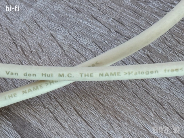 Van Den Hul The Name Hybrid Interconnects / Аудио кабели, снимка 11 - Ресийвъри, усилватели, смесителни пултове - 52334278