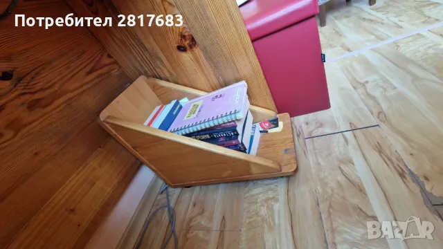 Поръчково бюро от масив чам, снимка 2 - Бюра - 50348889