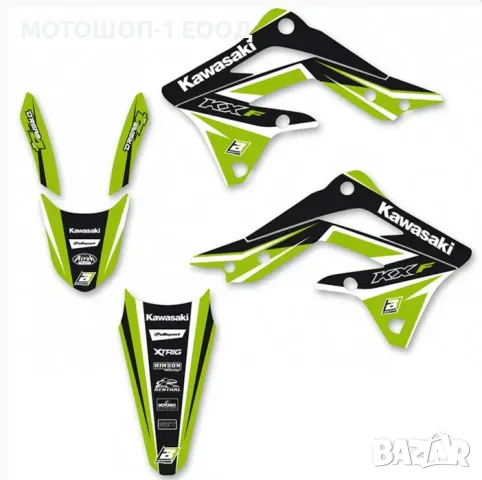 Нови Лепенки 2016-22,Kawasaki KX450F Black Bird, снимка 3 - Аксесоари и консумативи - 47438793