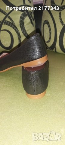 5 Чифта Черна Обувка с Нишка Артикул №013, снимка 4 - Пантофи - 39704870