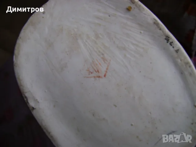 Стара Монголска порцеланова  статуетка съд за мляко 1964г, снимка 8 - Антикварни и старинни предмети - 47607141