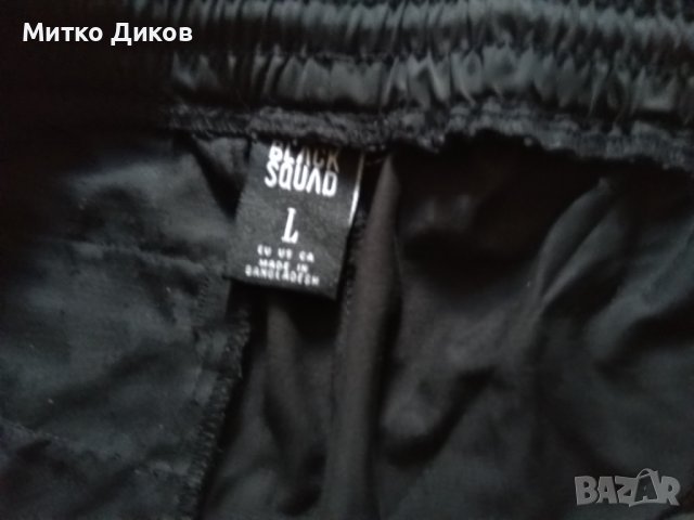 Black Squad Cargo марков панталон промазан плат тактически размер Л, снимка 10 - Панталони - 44131960