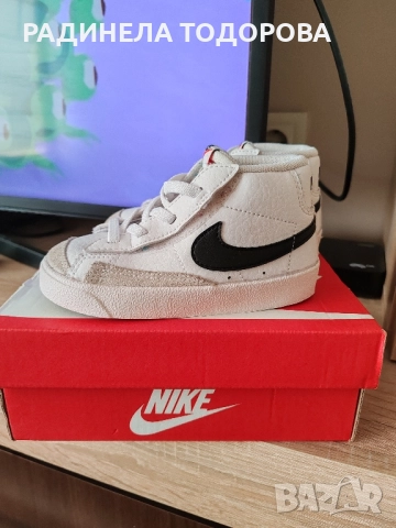 детски обувки кецове найк/nike, снимка 2 - Детски маратонки - 51733867