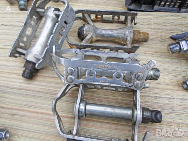 Шосейни ретро педали, снимка 12 - Части за велосипеди - 32702281