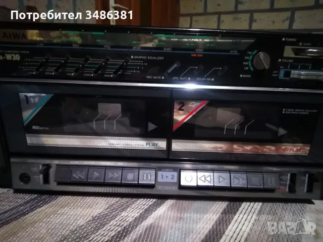 AIWA CA W30, снимка 7 - Радиокасетофони, транзистори - 49103988