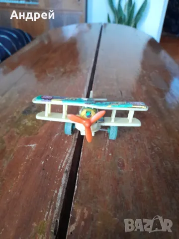Стара детска играчка,самолет #7, снимка 2 - Други ценни предмети - 48882468