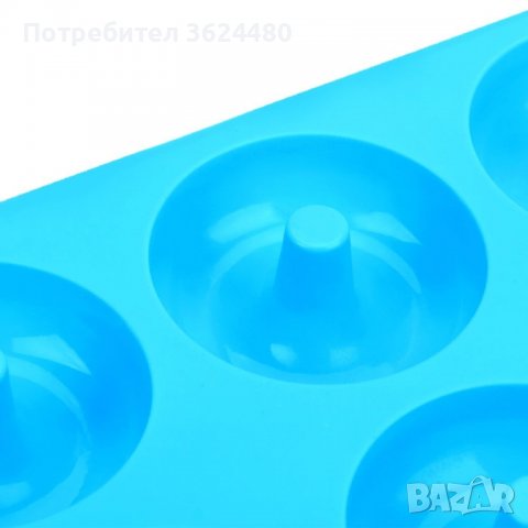 Силиконова форма за понички със 6 гнезда Силиконова форма за понички със 6 гнезда Силиконова форма з, снимка 5 - Прибори за хранене, готвене и сервиране - 39983812