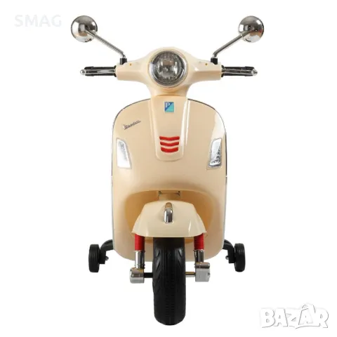 Електрически скутер VESPA 6V със светло бежово кафяво S_1184141, снимка 3 - Други - 48075734