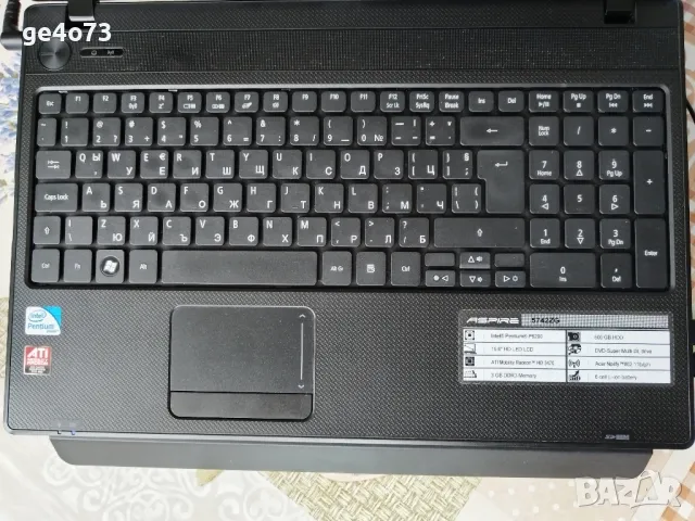 Лаптоп Acer Aspire 5742ZG, снимка 8 - Лаптопи за дома - 50180336