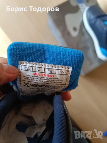 Кецове Маратонки с колелца детски обувки Sidewalk 30 номер, снимка 6 - Детски маратонки - 53603793