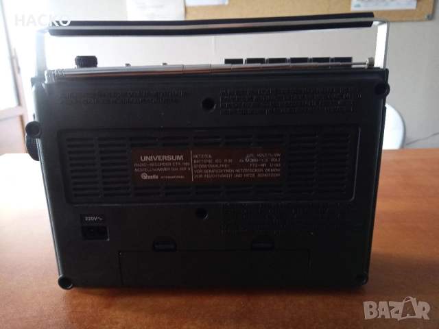 РАДИО RECORDER UNIVERSUM CTR 1185, снимка 4 - Радиокасетофони, транзистори - 52255263