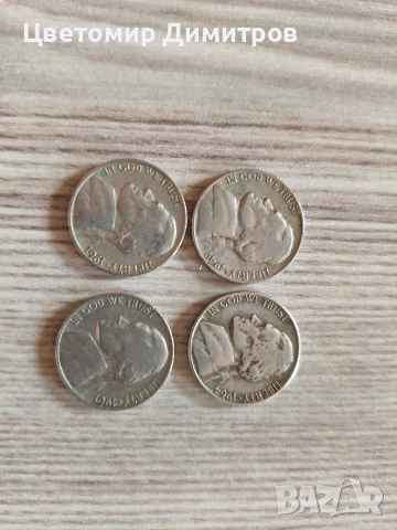 1 цент, 1 дайм, 5 цента САЩ различни години, снимка 12 - Нумизматика и бонистика - 52839163