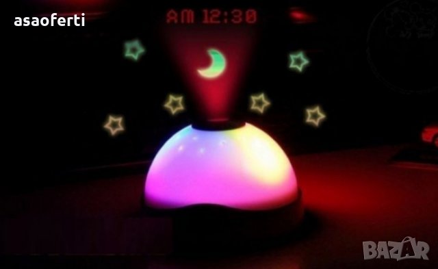 ЗВЕЗДЕН ПРОЖЕКТОР – БУДИЛНИК, снимка 3 - Други стоки за дома - 10048770