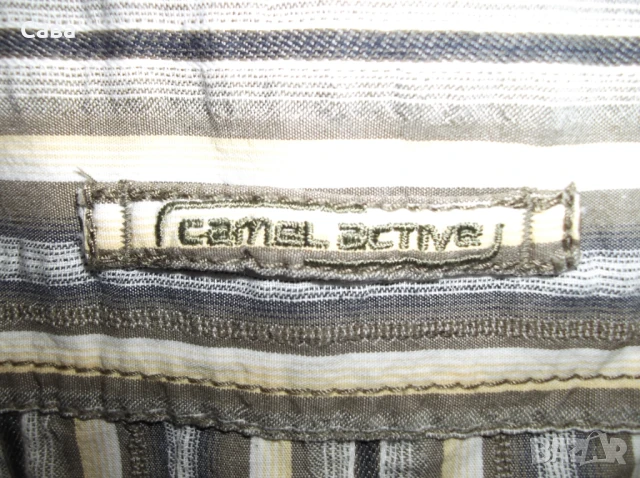 Ризи LERROS,CAMEL  мъжки,ХЛ-2ХЛ  /каре,райе и бяла/, снимка 10 - Ризи - 50539838