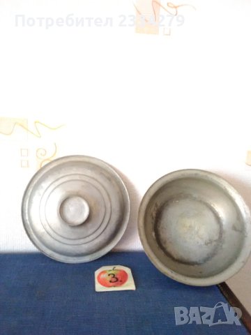 Стари,бакърени тенджери от различни времена, снимка 13 - Антикварни и старинни предмети - 34843407