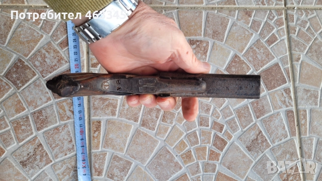 пистолет, пищов, евзалия, кремъклия, снимка 4 - Антикварни и старинни предмети - 52617931