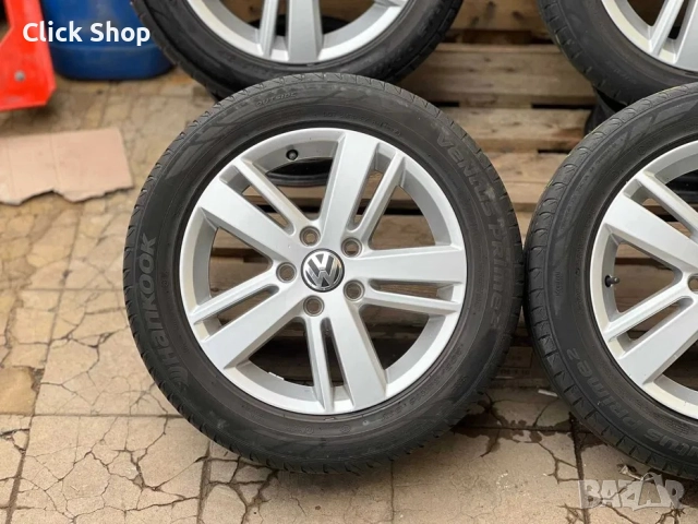5х112 16 Джанти Фолксваген Голф Кади Тоуран VW Golf Caddy Touran 5x112, снимка 3 - Гуми и джанти - 52109192