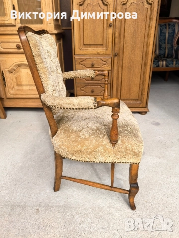 Антично кресло , снимка 7 - Дивани и мека мебел - 52093609