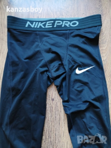 NIKE PRO MEN'S TIGHTS - мъжки фитнес клин М, снимка 6 - Спортни дрехи, екипи - 52756183