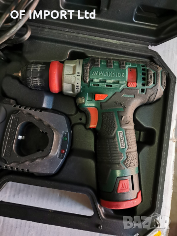 Винтоверт PARKSIDE 12V Li-Ion 2 в 1 със Зарядно и Батерия PBSA 12 B1, снимка 3 - Винтоверти - 44860592