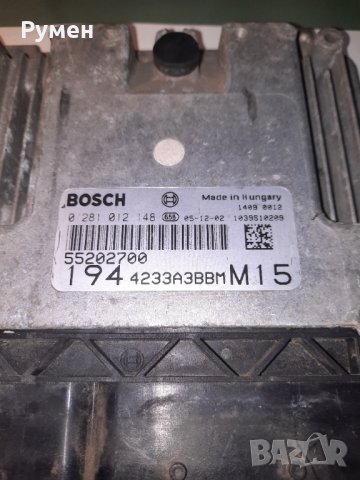Компютър двигател BOSCH  0 281 012 148 0281012148 за FIAT CROMA 194 1.9 Multijet