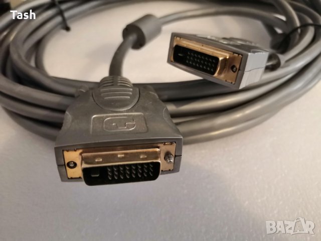 DVI кабел  10 метра, снимка 2 - Кабели и адаптери - 27236888