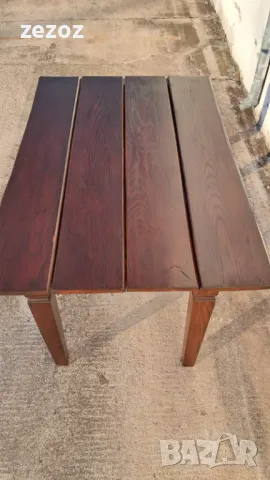 Маса трапезна масив №47, снимка 4 - Маси - 48115148