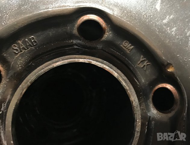 4бр 16" стоманени джанти за СААБ SAAB или OPEL ОПЕЛ + зимни гуми 2бр 215/55 и 2бр 225/55, снимка 2 - Гуми и джанти - 35080282