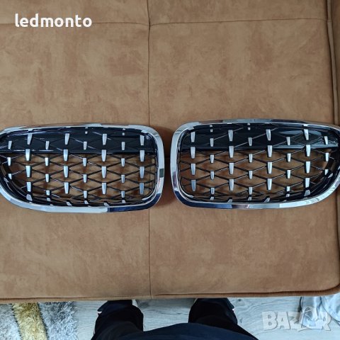 Решетки - бъбреци за BMW F10 F11 - Хром бмв ф10 ф11 бъбрек 5 серия