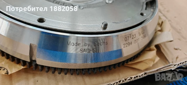 Нов демпферен маховик Sachs 2294001594 за Citroën, Peugeot и DS 1.6 HDI, снимка 4 - Части - 51107911