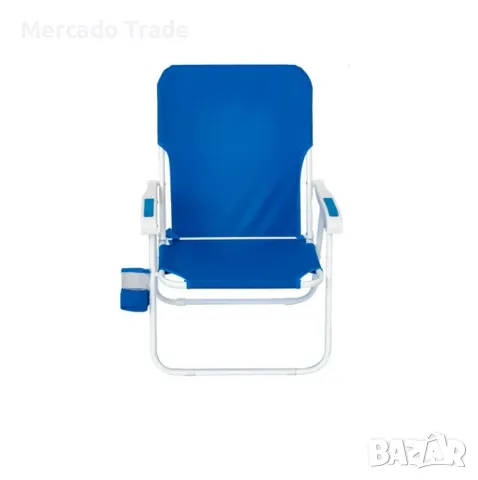 Стол за къмпинг Mercado Trade, Сгъваем, Син