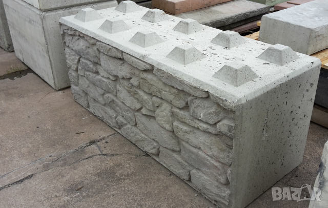 Голям бетонен БЛОК за Подпорна стена "LEGO" плътни , снимка 10 - Други - 42060822