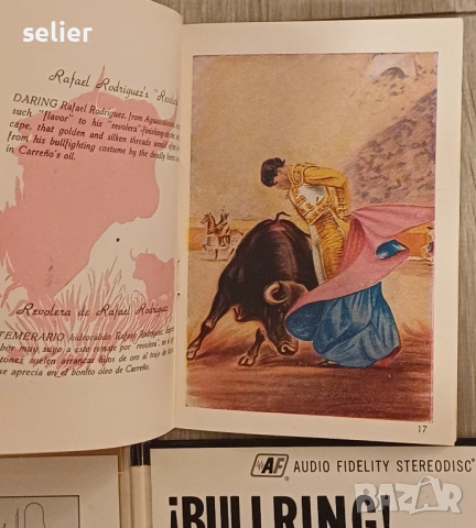 Banda Taurina ‎– ¡Bullring! Music Of The Bull Fight Ring, La Fiesta Brava Издание 🇺🇸 USA 1958г-GAT, снимка 12 - Грамофонни плочи - 53419717